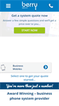 Mobile Screenshot of berrytelecom.co.uk
